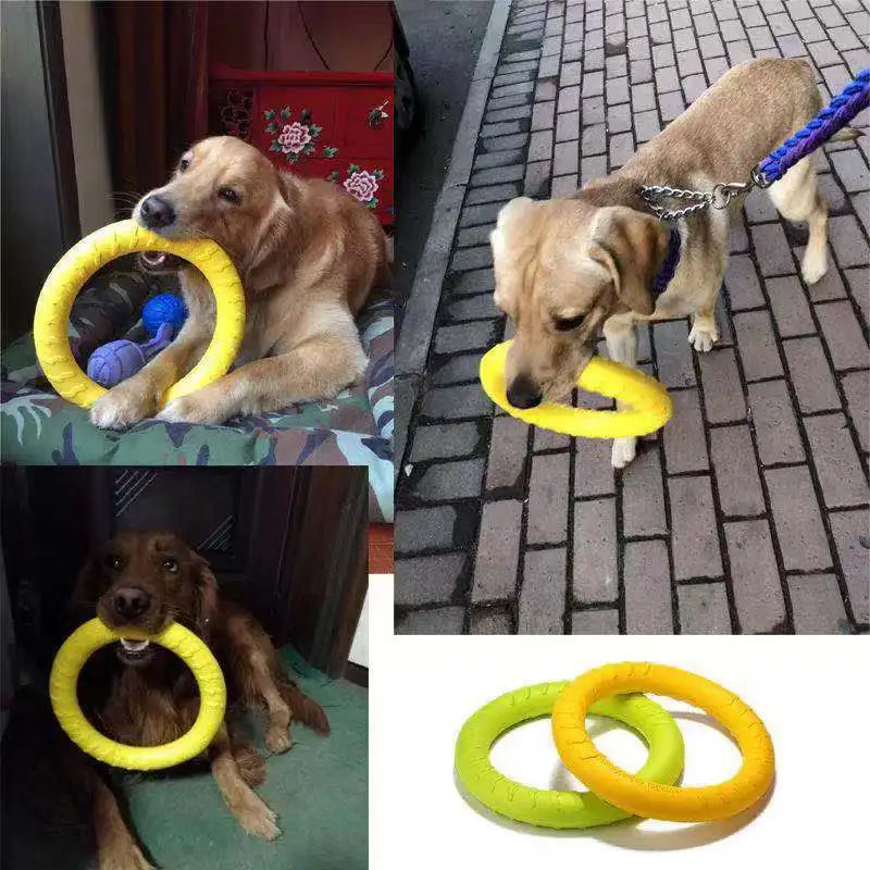 Interactive Dog Puller Ring - Floating, Anti-Bite, for Aggressive Chewers