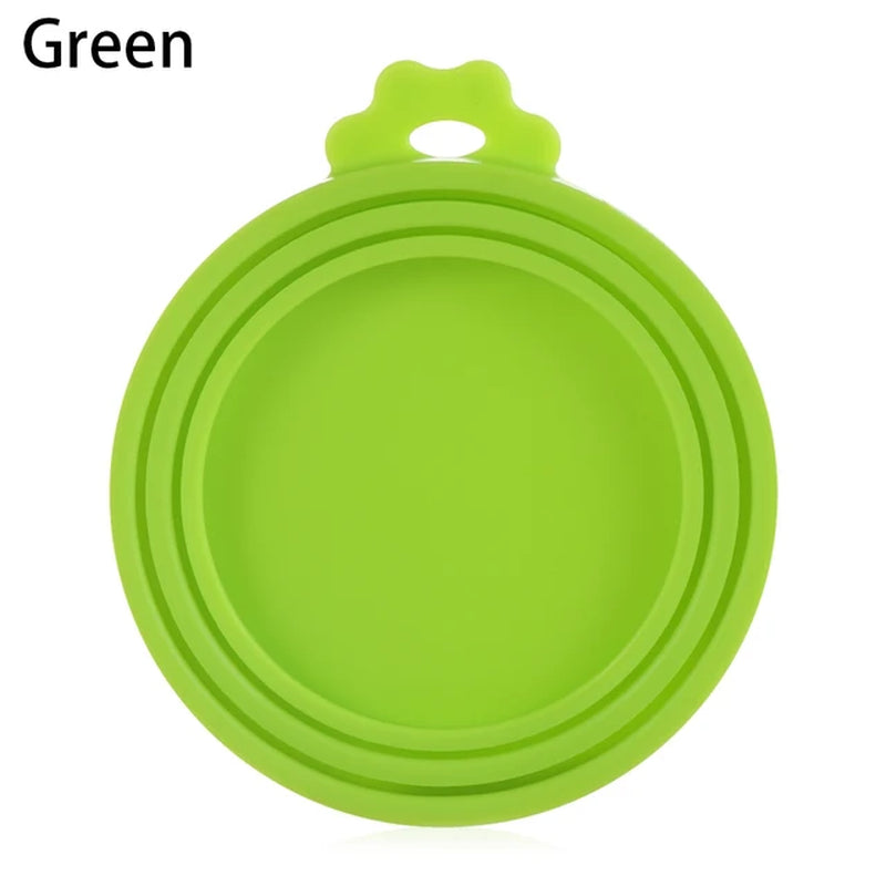 Reusable 3-in-1 Silicone Can Lid - Keeps Food Fresh