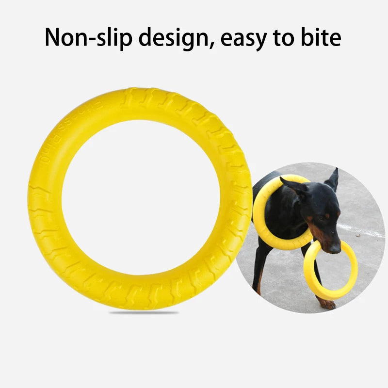 Interactive Dog Puller Ring - Floating, Anti-Bite, for Aggressive Chewers