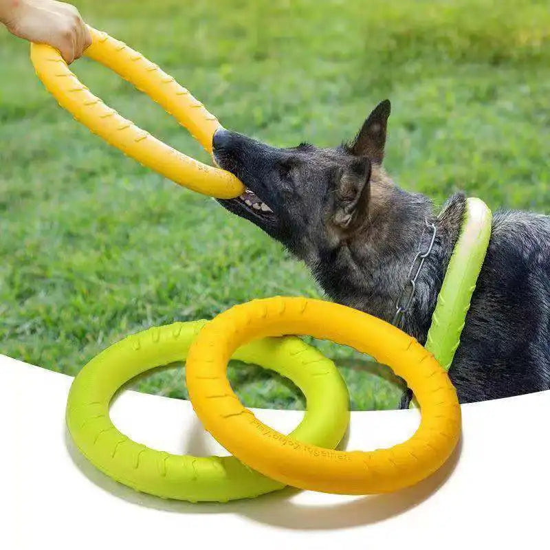 Interactive Dog Puller Ring - Floating, Anti-Bite, for Aggressive Chewers